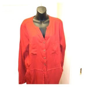 Waist defining Utility Jumpsuit